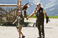 Vorschaubild, Nachwuchsfalknerin