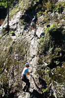 Vorschaubild, Im Klettersteig